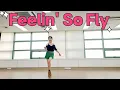 Download Lagu FEELIN' SO FLY BEGINNER LINE DANCE 필린쏘풀라이 초급라인댄스 // 날아다니는 기분 알랑가몰라