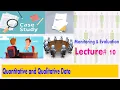 What is Quantitative Qualitative Data Lecture 10 in Urdu and Hindi