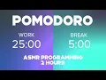 Pomodoro Timer 2 Hours ASMR Programming