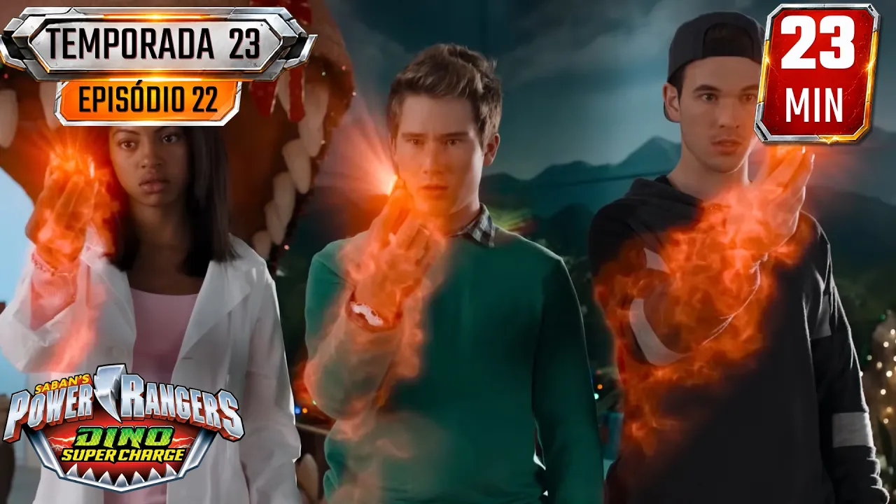 Power Rangers para Crianças | Dino Super Charge | Episódio Completo | E22 | Aí vem Hexatal