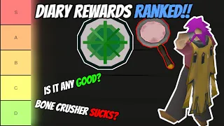 OSRS Diary Rewards Tier list Game Changers vs Time Wasters