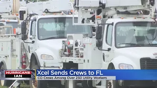 Xcel Energy sends crews to Florida after Hurricane Ian