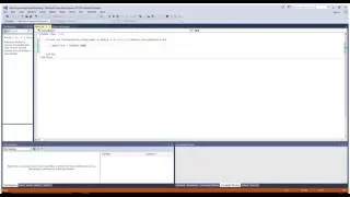 Visual Studio 2013 Basic Tutorial for Beginners Part 1