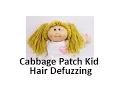 Cabbage Patch Kid Hair Defuzzing Trim