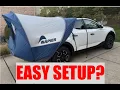 Napier Truck Tent Unboxing Set Up Tutorial Ford Maverick and Hyundai Santa Cruz