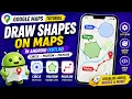 Draw Circle Polygon Polyline on Google Map in Kotlin Android App Tutorial IT WALA HINDI-