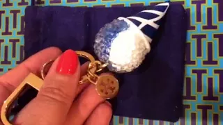 Tory Burch snow cone key fob review