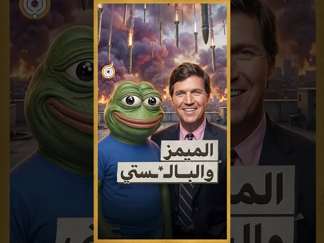 ⁣هل يمكن أن يكون الميمز الذي يرسله لك صديقك أقوى من الصواريخ؟🚀 #فريق_أبعاد_الإعلامي