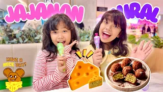 SEHARIAN DI MALL! COBAIN JAJANAN VIRAL!