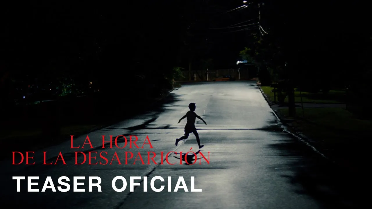 Tráiler de La hora de la desaparición en línea.