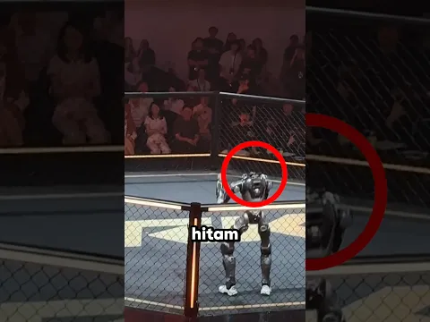 pertandingan MMA robot!