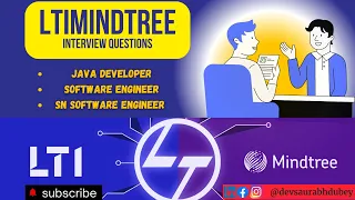 LTIMindtree Recent Java Developer Interview Questions Software Eng Java Interview