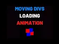 Moving div loading animation using css codingwithfun
