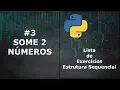 Python - Exercicios Estrutura Sequencial