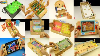 15 Easy DIY Crafts for Summer! Make and Play Together | Easy Cardboard Games