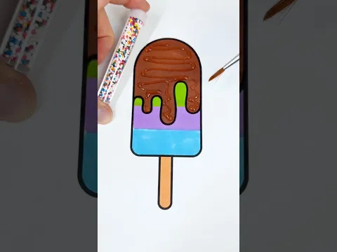 Ice Cream Candy 🍦🍭✨ #coloring #colorfulcreativekids #icecream #candy #sprinkles #popsicle #color