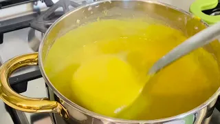 شوربه العدس الصحيه ضيفي مكون   بتاخدي طعم  لون تجانس مع دلال حناوي دندنها