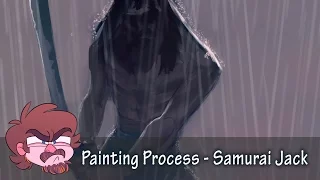 Painting Process Samurai Jack