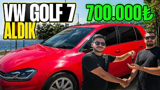 VOLKSWAGEN GOLF 7 ALDIK! 700.000TL