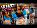 Curvy Model Katt Leya In The Gym BBL Woman WorkOut LIVE 2023