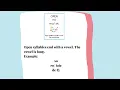 syllable types