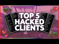 Top 5 Hacked Clients For Minecraft 1 12 2 The Best Hack Hacked Client For 2B2T org Crystal PVP