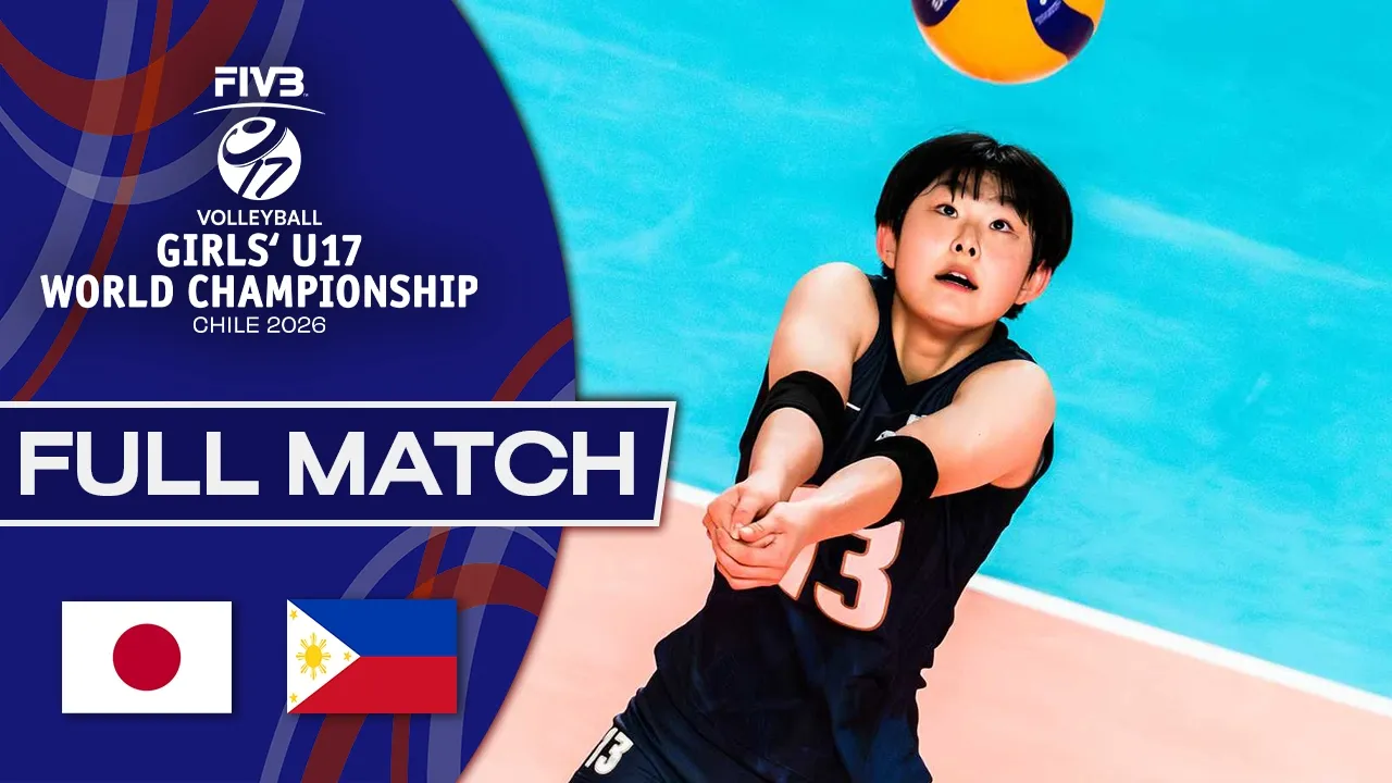 Japan vs. Philippines - Playoff 9-16 | Girls' U17 World Championship - 2026