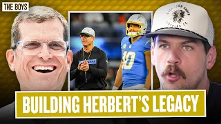 Jim Harbaugh Crowns Justin Herbert The GOAT His Dream For Herbert s Chargers Legacy Bussin