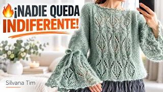 🔥 ¡ESTE PUNTO ES UN 10! 💙 ¡AGARRÁ LAS AGUJAS Y TEJELO YA! Patrones de puntos