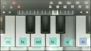 تعليم عزف ترنيمة نسجد لاسم للثالوث القدوس دندنها