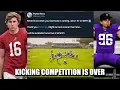 John Parker Romo Announces Release on Twitter Minnesota Vikings Kicking Competition is Over