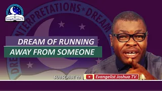Dream Of Running Away From Someone Trying To Kill You 