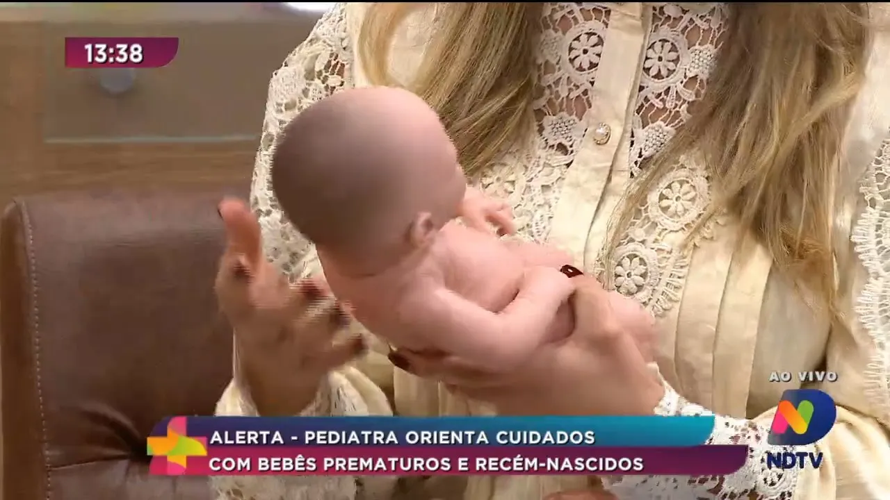Pediatra orienta cuidados com bebês prematuros e recém-nascidos