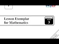 Grade 7 Q1W3 Lesson Exemplar with Work Sheet for Mathematics
