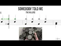 Somebody Told Me  The Killers🥁 Medium Beginner Version