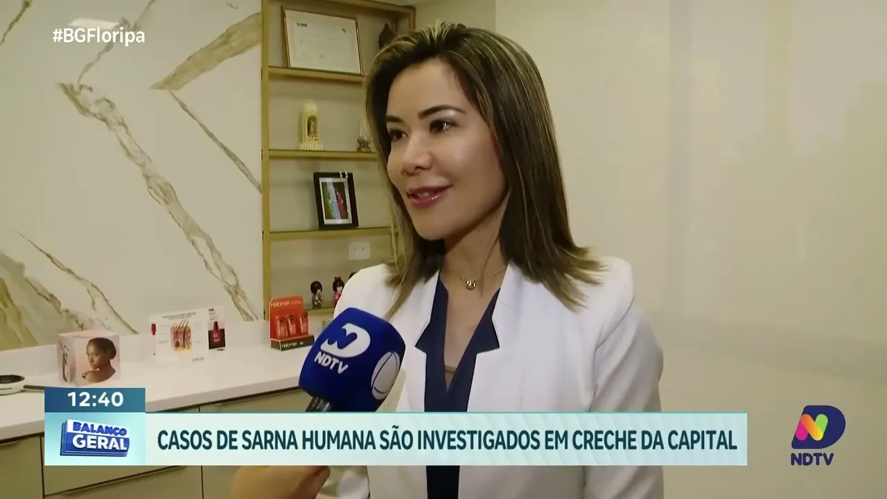 Sarna humana em creche: investigação em andamento em Florianópolis