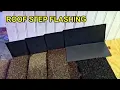 Roofing with Step Flashing - No Leaks For Life