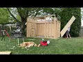 Tara and Jared Build a 12x8 Lean to Shed 1080p