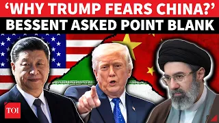 ‘WILL CHINA FACE SANCTIONS?’: Scott Bessent Fumbles Badly At Iran Presser; LEAKS Trump’s War Plan