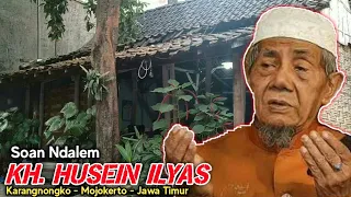 soan mbah kh husein ilyas karangnongko mojokerto bersama jamaah ngopi ngaji
