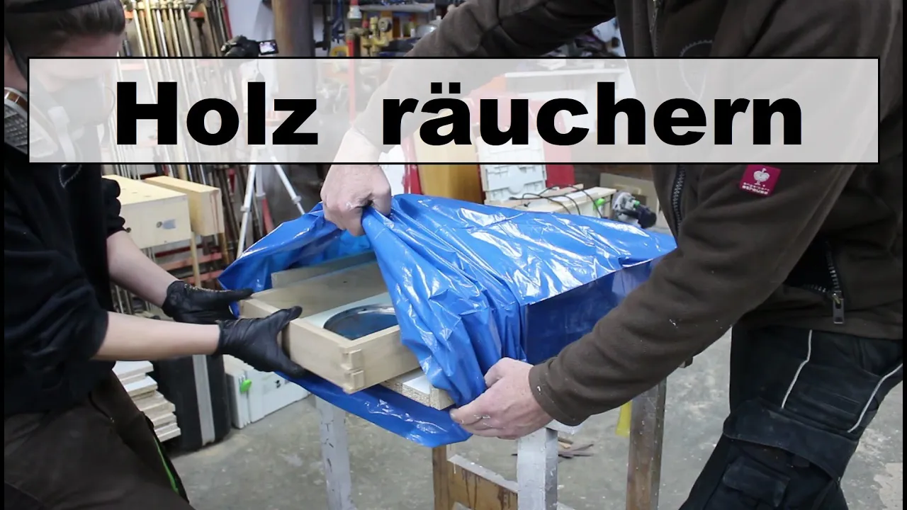 Eichenholz räuchern, Wie geht das?