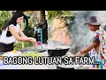 Bagong Lutuan sa farm.. binyagan natin unang putahe Ginataang gulay.