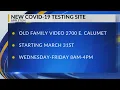 Appleton testing site moved