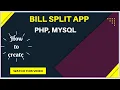 Bill Split