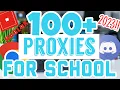 100 BEST Proxy UNBLOCKERS For SCHOOL CHROMEBOOK 2023 NEW PROXYS