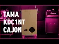 Download Lagu Tama KDC1NT Kick Drum Cajon Review | Bax Music