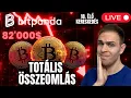 Lagu Szabadesésben a Bitcoin: 82'000$ - 18. Élő kereskedés