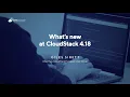 What s new in CloudStack 4 18 - CloudStack European User Group 2023