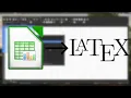 Generate LaTeX Tables Easily Offline