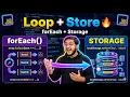 JavaScript forEach Browser Storage localStorage sessionStorage Complete Guide